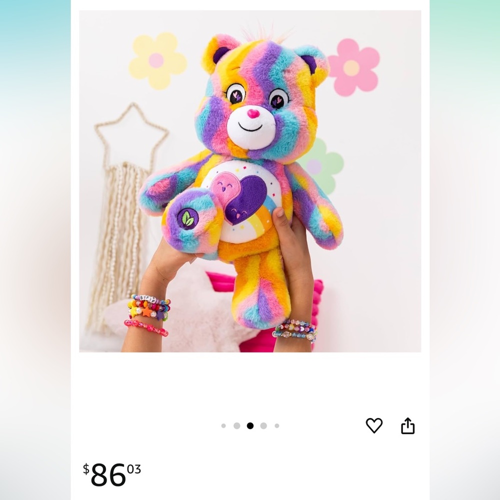Care Bear Friends for Life - Medium 35 cm Eco-Friendly Soft